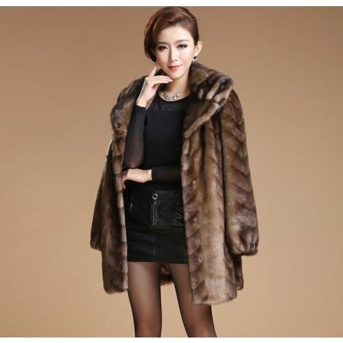Faux Fur Coat Jackets For Women Winter 2020 Plus Size Clothes Women Jacket Outwear Coats Chaquetas Invierno Mujer KJ280