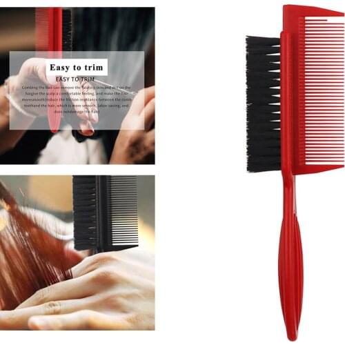 Professional Retro Dual Use Nylon Styling Combs for Salon Shaping Blow Tool Double-sided Hair Color Combs Brush