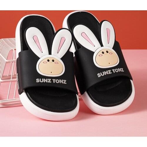Slippers Kids Animal Prints Bunny Summer Bright Indoor Slippers Beach Bathroom Wear Soft Sole Comfortable Pretty Good Flip Flops