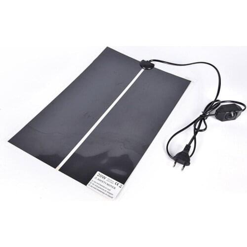 Heating Warm Pad Adjustable Temperature Controller Incubator Mat Tools Terrarium Reptiles Heat Mat 5-45W Climbing Pet