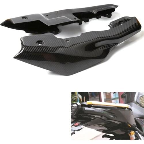 Real Carbon Fiber Motorcycle Rear Tail Side Cowl Panel Cowling Fairing Part For Yamaha MT-09 FZ-09 MT09 FZ09 2013 2014 2015 2016