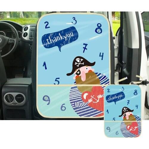 BOOMBLOCK Car Seat Back Protect Cover Accessories For Inifiniti Kia Rio 3 K2 Sportage Ceed Ford Fiesta Mondeo Suzuki Swift