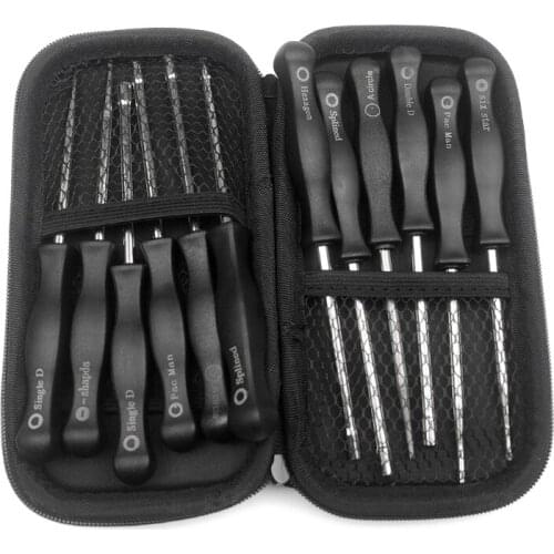 12pcs Carburetor Adjustment Tool with Cleaning Needle Brush for 2 Cycle Engine