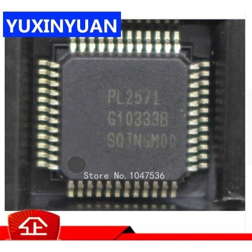 5pcs/lot PL-2571 PL2571 QFP48 2571 100%NEW and ORIGINAL