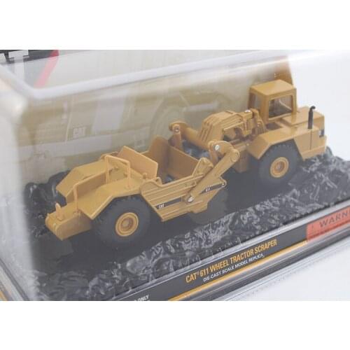 611 wheel tractor material transport vehicle 55303 construction site trailer alloy engineering model 1:64