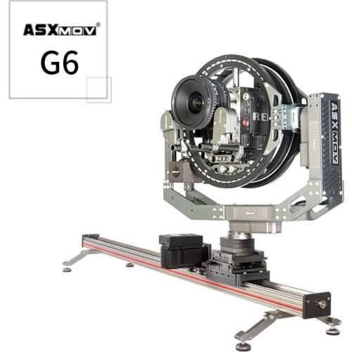 ASXMOV G1-G6 extendable timelapse video stabilizer dslr camera track system motorized dolly slider wireless APP controller