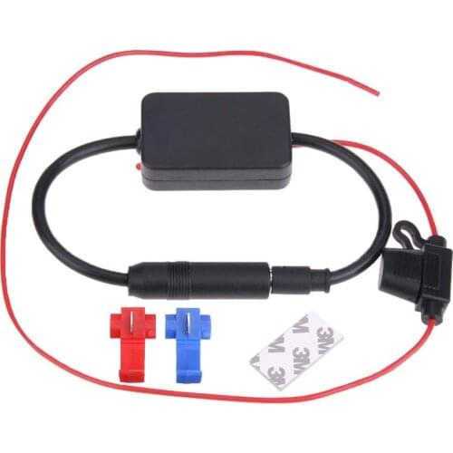 Car Antenna Signal Amp Booster Radio Amplifier Car Electronics Automobiles Audio Car Accessories
