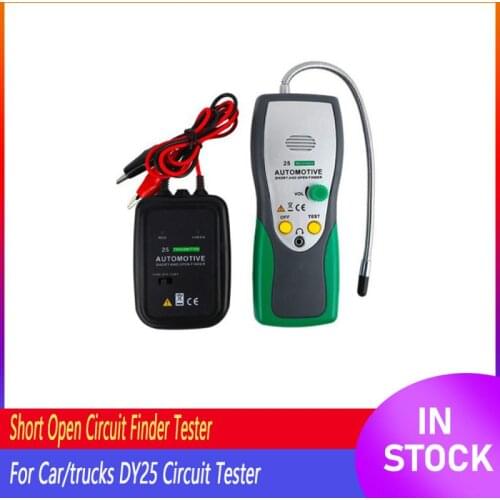 DY25 Cable Tracker Automotive Short Open Circuit Finder Tester Car Repair Tool Tracer Diag 2 Wire Cables Type PK EM415pro
