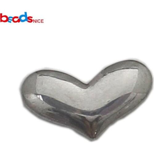 Beadsnice 39708smt2 Photo Glass Jewelry Making Stainless Steel Heart Love On Cabochons for Pendant Tray Making