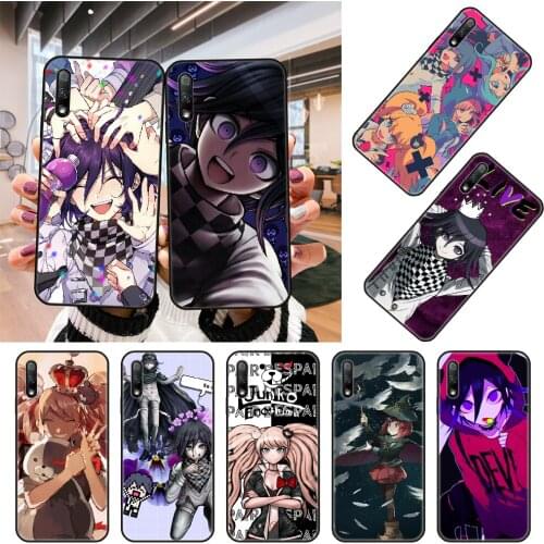 Phone Case For Huawei Honor 8A 9 10 8X 8S 9X i 7X 7A 20 A Lite Pro Black Cover Waterproof Luxury Danganronpa V3 Kokichi Oma