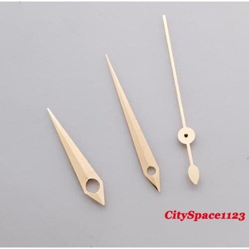 Corgeut Rose gold watch hands fit Miyota 8215 8205 DG2813 ST1612 Movement watch