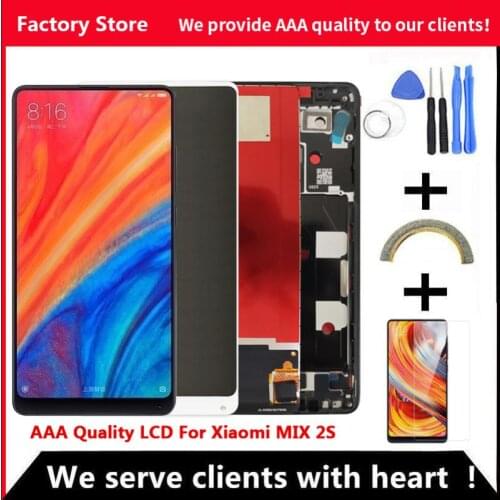 AAA Quality LCD For Xiaomi MI MIX 2S LCD With Frame Display Screen For Xiaomi MIX 2S LCD With Frame Screen Display