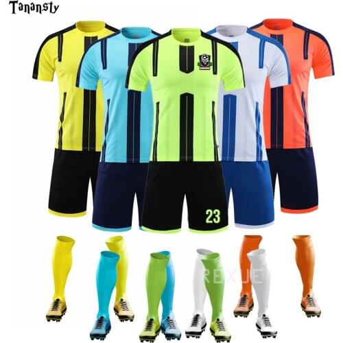2020 New Soccer Jerseys Mens Football Jersey Training suit Kids custom blank Suits Youth Team Uniforms Sets high quality Kits19