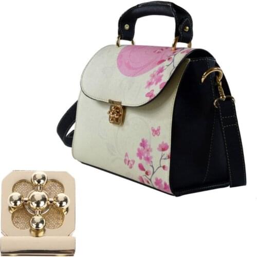 2021 New Metal Clasp Turn Lock Twist Locks For DIY Handbag Craft Bag Purse Hardware Parts