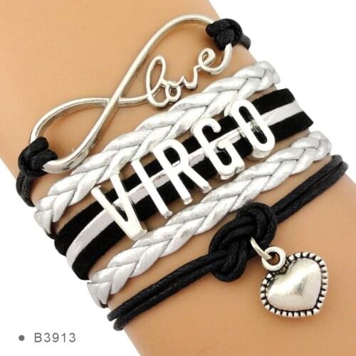 Aries Taurus Gemini Cancer Leo Virgo Libra Scorpio Sagittarius Capricorn Aquarius Pisces 12 Constellations Zodiac Bracelets