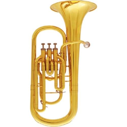 Popular grade Yellow brass leadpipe Baritone horn