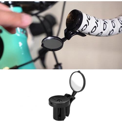 Portable Adjustable Bicycle Handlebar Bar End Rear View Mirror for Outdoor Cycling bike accessories зеркало