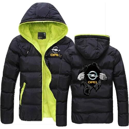 QIWN Men's Parkas With A Hood