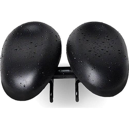 Adjustable Dual Pad Bicycle Saddle Seat MTB Road Bike Mountain Bike Racing Saddle Breathable Soft Seat DIY Cushion Accessories