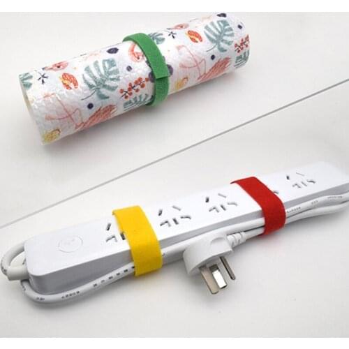 2cm*5m Magical Glue Self Adhesive Tape Strap Hoop Loop Velcro Closure Scratch Roll Fastening Tape