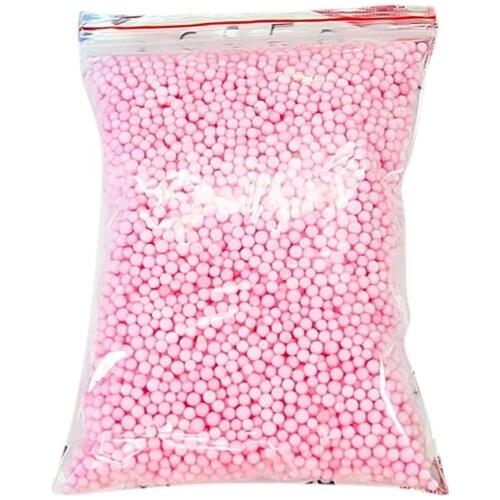 Warm Color Snow Mud Particles Accessories Tiny Foam Beads Slime Balls Supplies