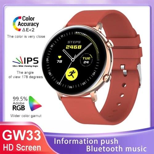 GW33 Smart Watch Mens Electronic Watch Bluetooth Call ECG PPG Heart Rate Monitor IP68 Waterproof Smart Watch for Android IOS