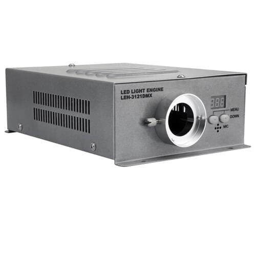 Fiber optic light engine,High power 40W RGB LED light engine With DMX And audio control for DIY optic fiber lighting