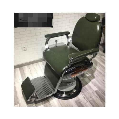 High-end simple barber shop chair modern style hair salon dedicated hair lift chair tide shop net red hairdressing chair