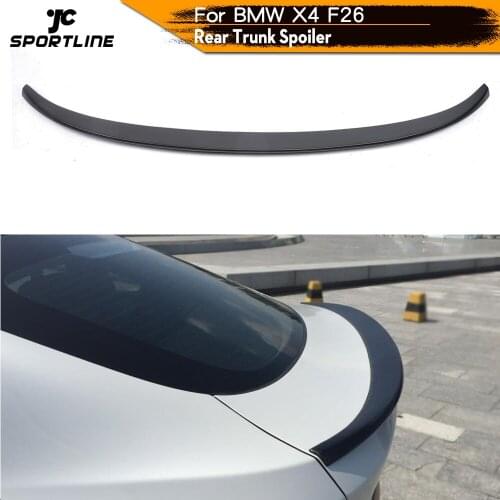 Carbon Fiber Rear Trunk Spoiler for BMW X4 F26 2014 - 2016 Carbon Fiber Rear Trunk Boot Lip Wing Spoiler