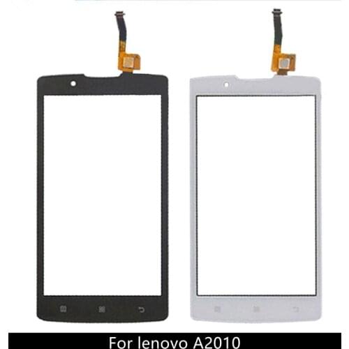 High quality 4.5" Replacement Part For Lenovo A2010 Cell Phone Lens Digitizer Touch Screen Glass Panel A2010 Touchscreen Sensor