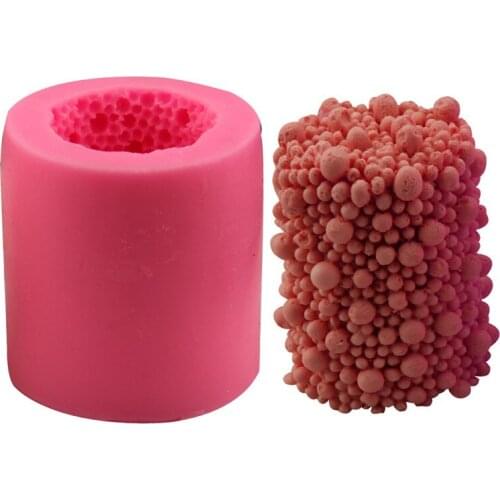 Pearl Bubble Silicone Soap Mold 3D Flexible Handmade Resin Craft Candle Chocolate Candy Mould