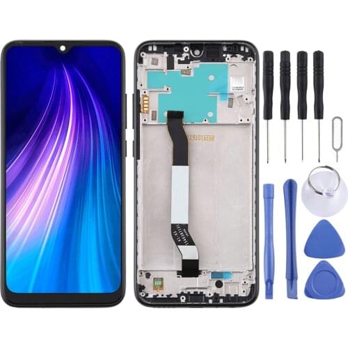 LCD Screen and Digitizer Full Assembly with Frame for Xiaomi Redmi Note 8