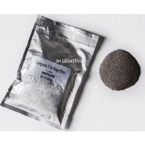 200g Cold Spark Ti Powder Consumable For Cold Fireworks Machine In Wedding Fountain Firework MSDS Titanium Powder
