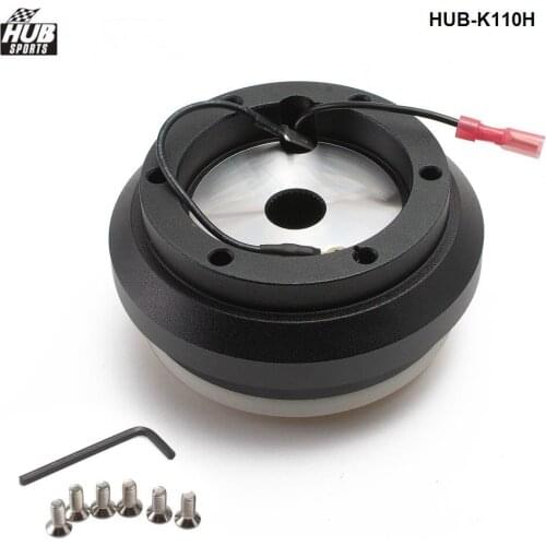 HUB Black Racing Steering Wheel Hub Adapter Boss Kit For Integra/ Civic HUB-K110H