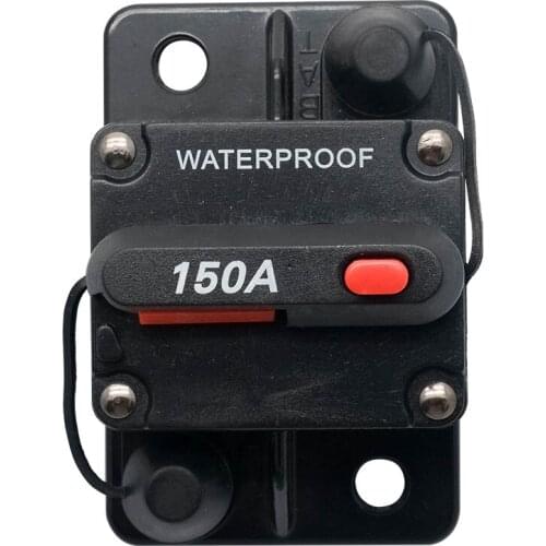 100A AMP Circuit Breaker IP67 Dual Battery 12V 24V Fuse Manual Reset Waterproof