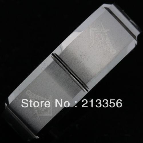 Free Shipping Buy Cheap Price Discount Jewel USA HOT Selling 8MM Men&Womens Six Faced Brushed Masonic New Tungsten Wedding Rings