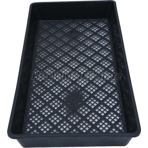1X Hot Household Garden Plant Pot Breathable Seedling Tray Storage Container For Gardening Planting Pot Trays