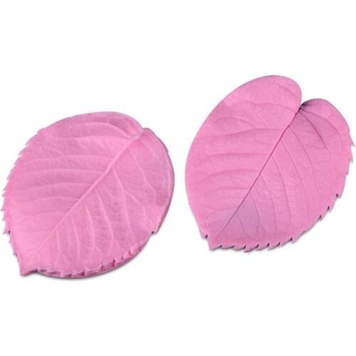 DIY Leaf Shaped Silicone Press Mold Cake Decoration Fondant Cake 3D Cooking Tools D387