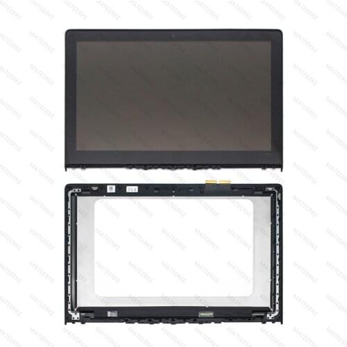 For Lenovo IdeaPad Y700 Touch-15ISK FHD UHD IPS LCD LED Screen Touch Assembly with Frame NV156FHM-A12 LQ156D1JX03-E
