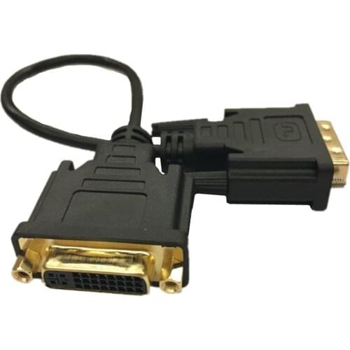 DVI-I Extension Cable - M/F 0.25M 24+5DVI-I line DVI 24+1 revolution DVI 24+5 mother