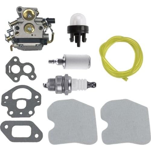 Carburetor with Air Filter Fuel Line Filter for Husq-varna 235 235E 236 236E 240 240E Chainsaw Carburetor Assembly