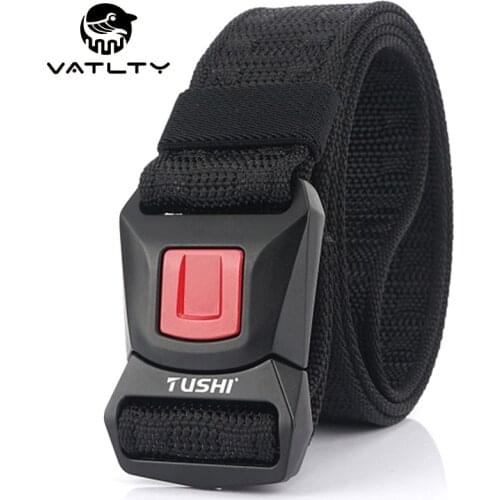 VATLTY Official Authentic Military Tactical Belt For Men Anti-rust Metal Quick Release Buckle Strong Nylon Non-slip Police Belt