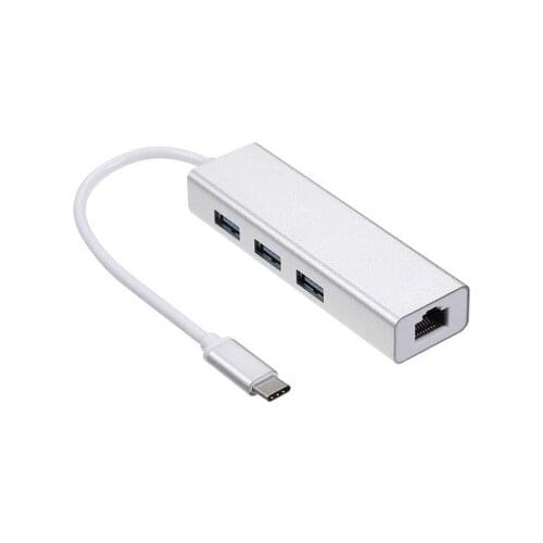 Type-c transfer RJ45 gigabit NETWORK card USB3.0 Laptop external extension network port driver free