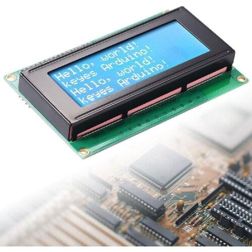 Blue Serial IIC/I2C/TWI 2004 204 20X4 Character LCD Module Display for Arduino