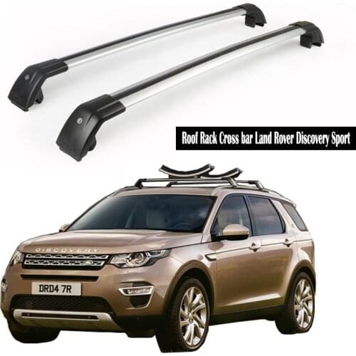 Aluminum Alloy Roof Rack For Land Rover Discovery Sport 2015-2019 Rails Bar Luggage Carrier Bars top Cross bar Racks Rail Boxes