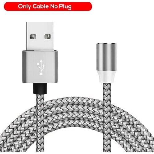 LED Magnetic USB Cable Fast Charging Type C Cable Magnet Charger Data Charge Micro USB Cable Mobile Phone Cable USB Cord