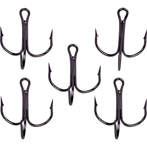 VMC Stainless Steel Short Shank Treble Hooks 4X OShaughnessy 25pk Strong Size 6 - 5/0 Fishing Tackle Accessories Iscas Pesca