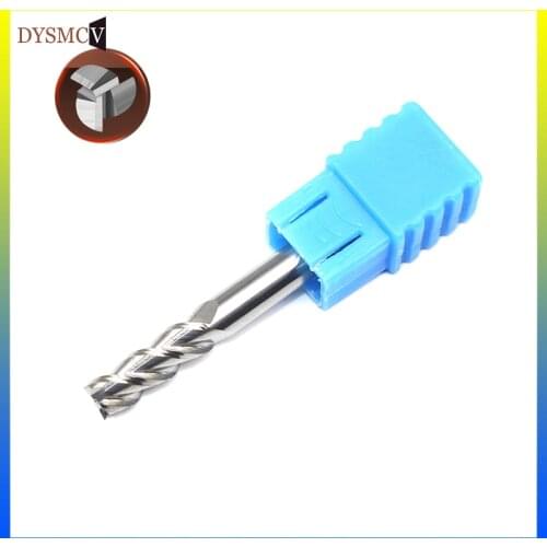 1PCS HRC50 5mm Aluminum Milling Cutter D5X15LXD5X50L 3Flute Aluminium End Mill Cutter Extended Milling Router Bit Cutters