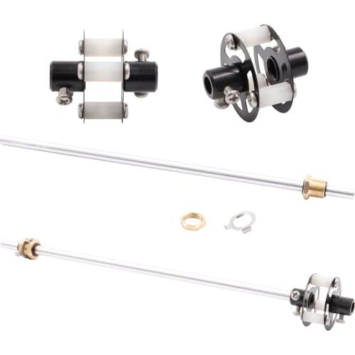 1PC VOLUME POTENTIOMETER SHAFT EXTENDER Machined Aluminum Attentuator Rotary Switch Long Rod Extension for Vintage Audio AMP DIY