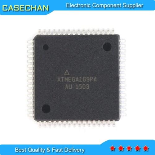 10PCS ATMEGA32A-AU QFP44 ATMEGA324PA-AU ATMEGA169PA-AU ATMEGA169PA-AU QFP64 ATMEGA32A QFP Original New In Stock IC chip